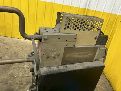 20 KVA MILLER MODEL #SSW-2040ATT ROCKER ARM SPOT WELDER & SINGLE PHASE POWER SOURCE: YOBRO #25342