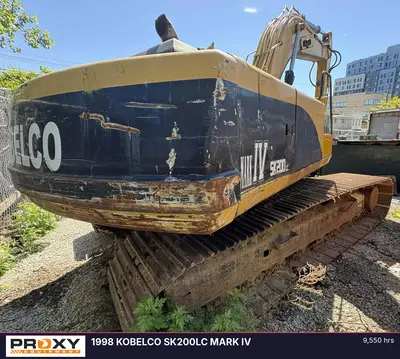 Used 1998 KOBELCO SK200LC MARK IV Crawler Excavators New York US | Proxy Equipment #1388823