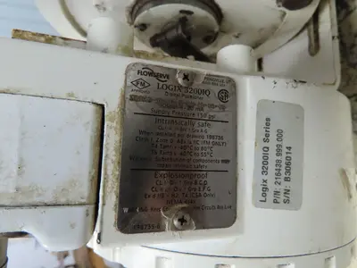 Flowserve Valdisk 6" Actuated Stainless Control Valve Assembly W/Logix 3200MD