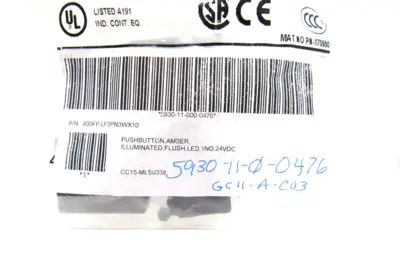 NEW ALLEN BRADLEY 800FP-LF0PN3WX10 PUSHBUTTON 800FPLF0PN3WX10