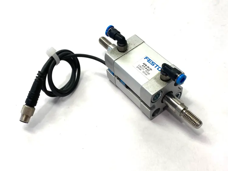 Used Festo Pneumatic Compact Cylinder 20mm Bore 20mm Stroke 536233 Pneumatic Cylinders Michigan US | Maverick Industrial Sales #1390717
