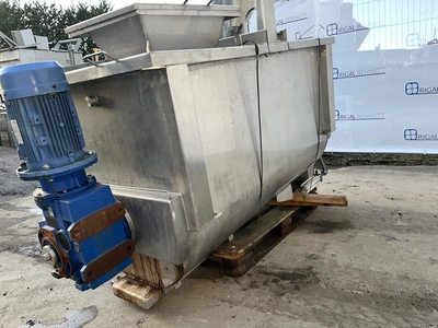 500L DE GOUWE B.V U-Trough Ribbon Blender