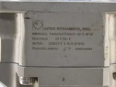 Apex Dynamics AF060-S1-P2 15:1 Planetary Gear Reducer 16mm Shaft & Parts Motor