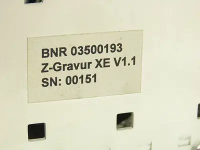 Intermas BNR 03500193 CPU Slot Rack Chassis Gravure Cylinder HELL Engraving