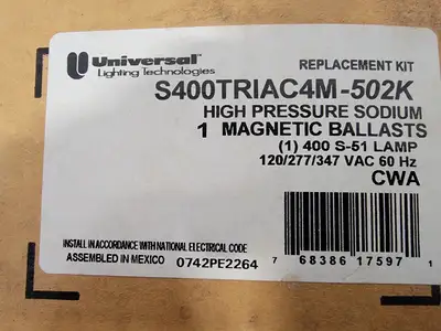 NEW UNIVERSAL LIGHTING S400TRIAC4M-502K