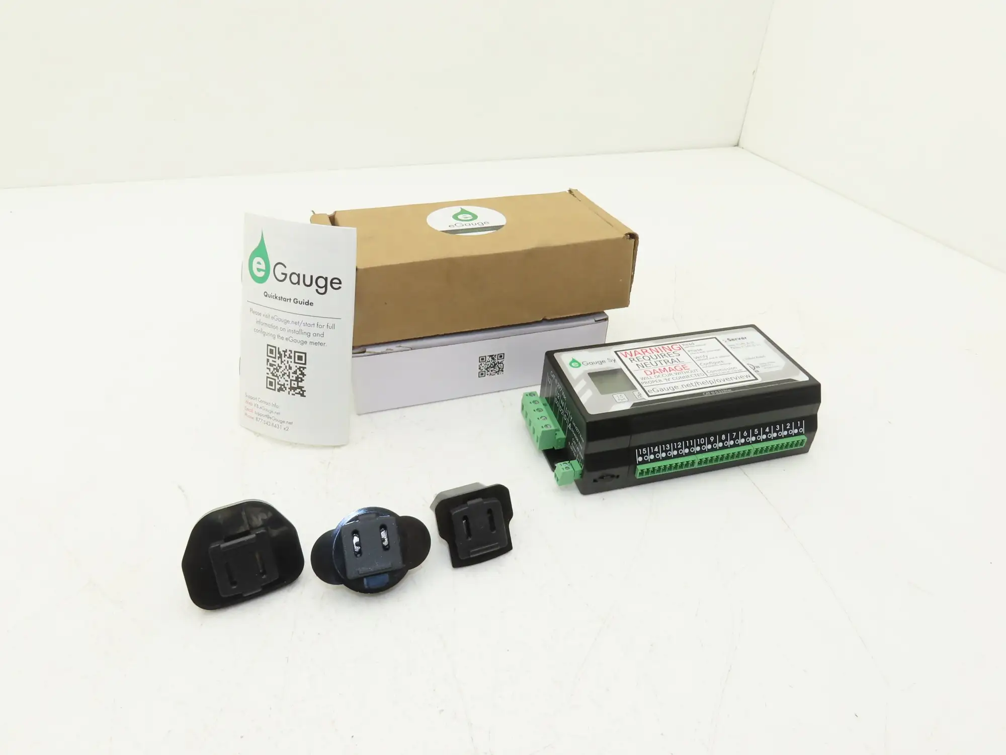 EGauge Systems EG4015 Data Logger Meter Server 277VAC 9-60VDC