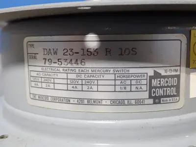 Used MERCOID DAW23153R10S Pumps Ohio US | HGR 24 #776405