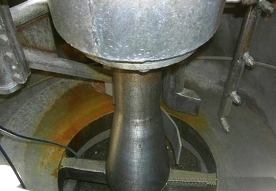 ATM/De Laval 40 x 24 perforate basket centrifuge, 304SS.