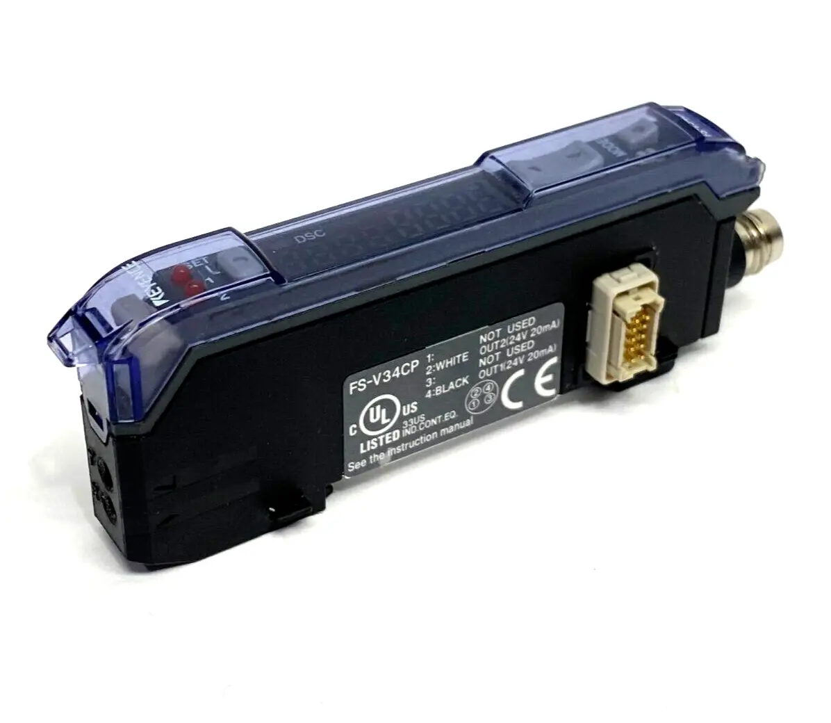 Used KEYENCE Digital Fiber Amplifier Main Expansion Unit Sensors Michigan US | Maverick Industrial Sales #1396673