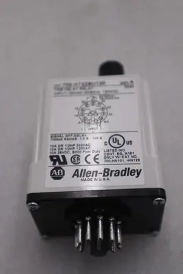 ALLEN BRADLEY 700-HT22A1 SER. A TIME DELAY RELAY 120VAC NEW STOCK K-3178