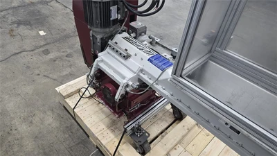 9.7" x 10" Wittmann Knife-Mill Auger Granulator, 6.1 HP