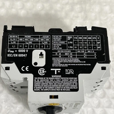 NEW Moeller PKZMO-6,3