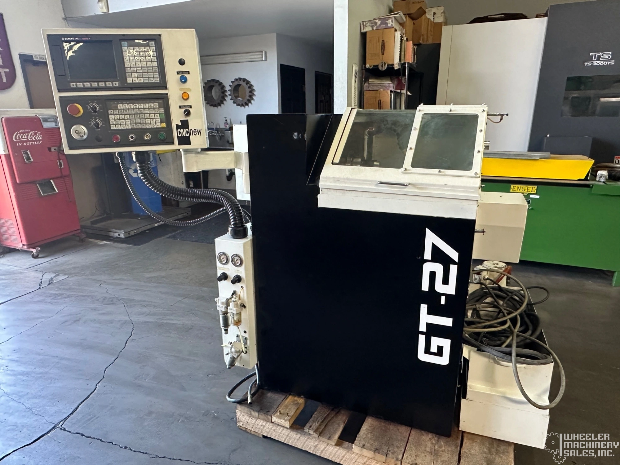2016 CNC NEW GSK GT27 Express High Precision CNC Gang Lathe #7790