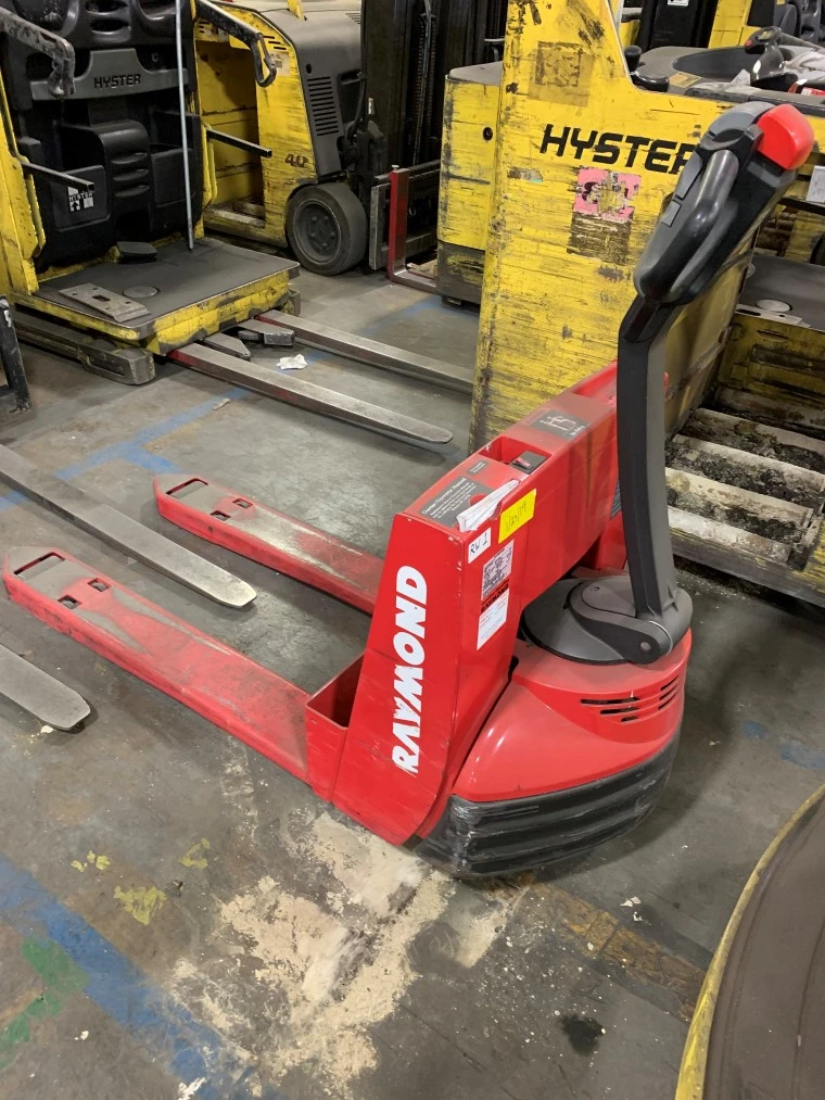 2010 Raymond 102T-F45L Electric Pallet Jack, 24V