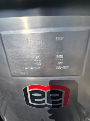USED 150 Gallon agitated Stainless Steel Lee Tank RA-150