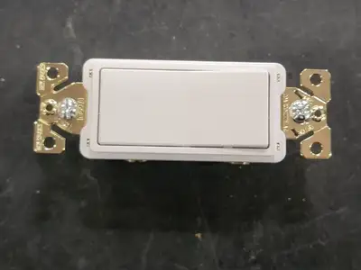 20A 120/277V Single Pole Decorator Switch