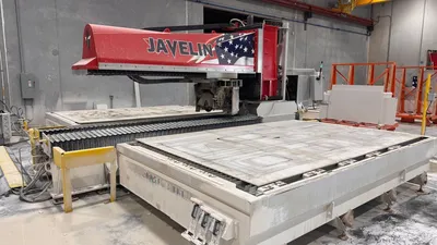 Used 2024 PARK INDUSTRIES JAVELIN DUAL TABLE CNC SAWJET Stone Equipment North Carolina US | CAROLINA MACHINERY SALES #1506514