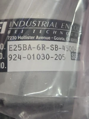 NEW BEI Technologies, Inc E25BA-6R-SB-4500-T2-ABZ-7272-SM16-S