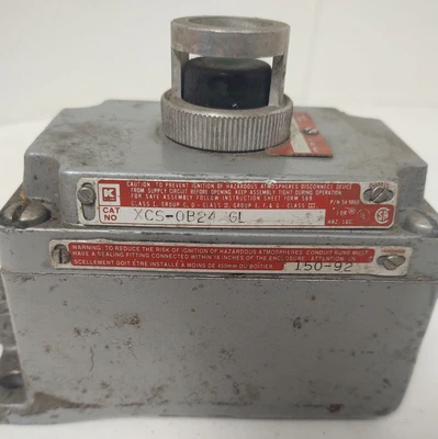USED Killark XCS-0B24-GL