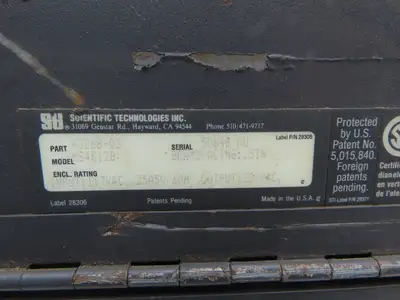 STI 43268-03 Mini Safe Flexsafe 4300B Light Curtain Control Box MS4312B