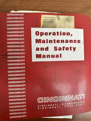14' X 3/8" CINCINNATI MODEL 375-HS HYDRAULIC SHEAR WITH BACK GAUGE; FLOOR STANDING, NEW 1998: YOBRO #24238