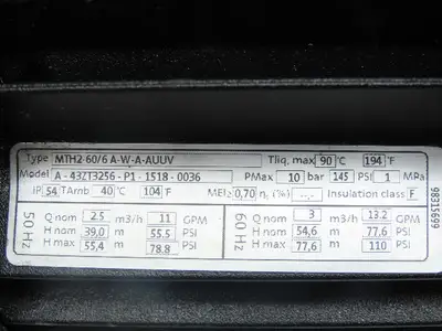 Used GRUNDFOS _UNKNOWN_ Pumps Indiana US | Arrow Industrial #1408634