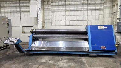Used 1990 DAVI MCB 3028 Plate Bending Rolls including Pinch Georgia US | The Equipment Hub #1341548