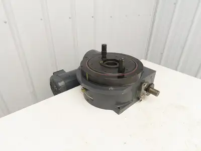 Dial-X 10"Rotary Table Indexer Drive 4 Position Rotator Motor 1/2Hp 3Ph 230/460V