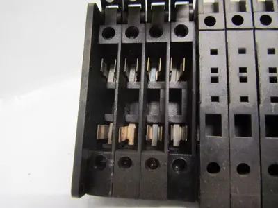 Allen Bradley 1492-F 29 Terminal Blocks w/(11)Circuit Breakers On 7/8" Bar