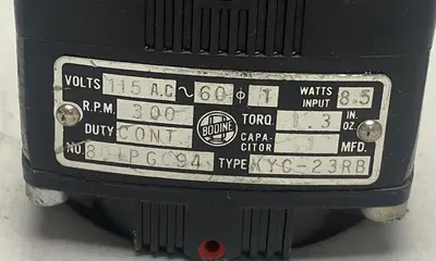 Used BODINE KYC-23RB Motion Controls Ohio US | Surplus Asset Holdings #1234027