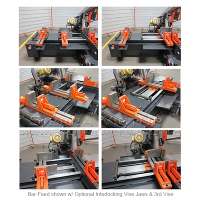 HE&M H105A-C Horizontal Bandsaws Auto | Sierra Victor Industries (5)