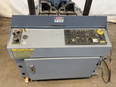 18" X 20" HYD-MECH MODEL #V18 VERTICAL TILT FRAME BAND SAW: STOCK #23400