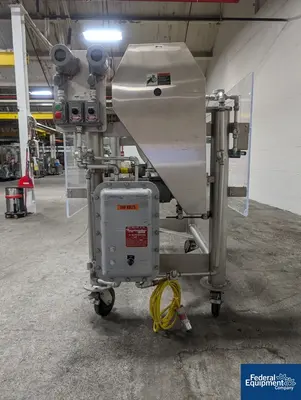 USED Patterson-Kelley 2 Cu Ft P-K Twin Shell Blender, S/S,