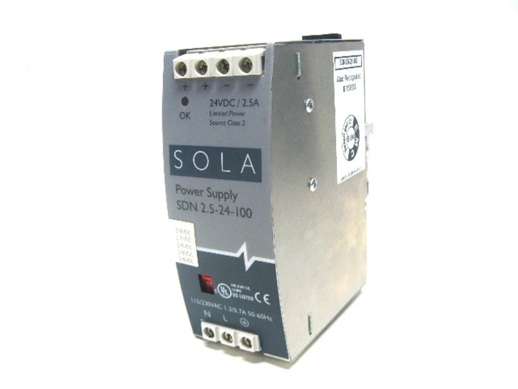 Used SOLA SDN 2.5-24-100 Power Supplies Kentucky US | Industrial Parts R Us Inc. #356311