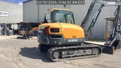 Used 2024 HYUNDAI HX85A Crawler Excavators Florida US | National Equipment Dealers #1422256
