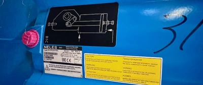 24" Neles Stainless Steel Digester Valve