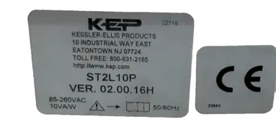 NEW KEP ST2L-10P CONTROL PANEL VER. 02.00.16H ST2L10P