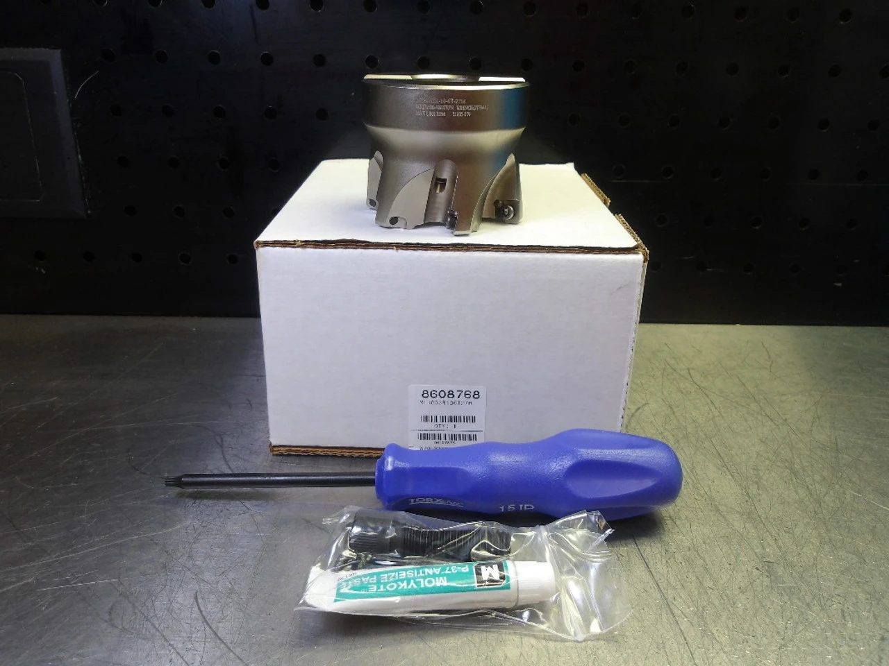 Kyocera 63mm Indexable Coolant Thru Facemill 27mm Arbor MFH063R106T27M (LOC2548B)