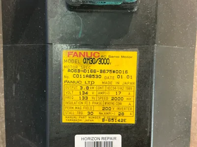 Used 2001 FANUC A06B0166B675#0016 Motors (misc) Ohio US | HGR 24 #1293776
