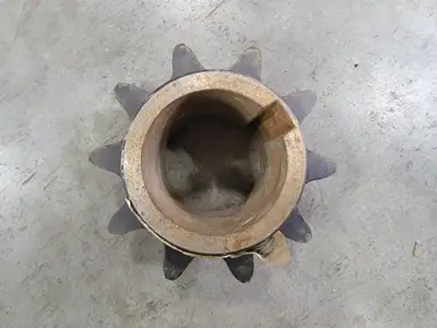 Roller Chain Sprocket 100C10203, Size 100, 10 Teeth