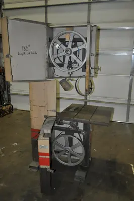 20" WELLSAW VERTICAL BANDSAW