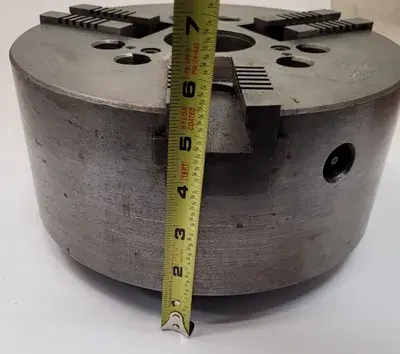 USED S-P MFG. 3 JAW CHUCK - 10 IN