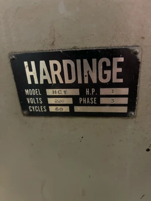 USED HARDINGE HCT