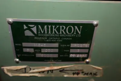 Used Mikron M645 Woodworking Moulders British Columbia CA | Coast Machinery Group #1275713