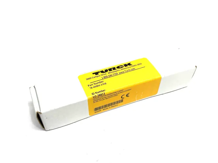 New | in-Stock TURCK PASSIVE ACTUATOR/SENSOR JUNCTION BOX, 4 PORTS TB-4M8M-3-FS8 Electrical Boxes | Maverick Industrial Sales #1119668
