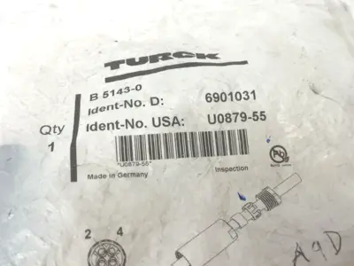 New | in-Stock Turck Field Wireable Connector M8 Female Disconnects Michigan US | Maverick Industrial Sales #1392634