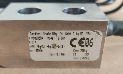 USED Cardinal Scale Manufacturing Co TB-1KM