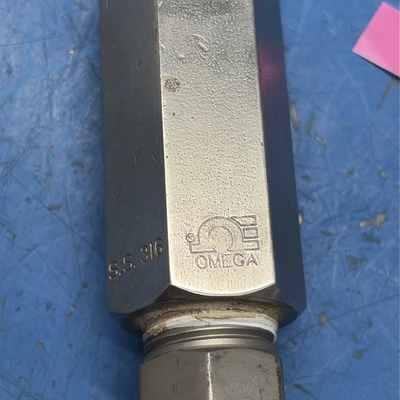 Omega Engineering S/S Thermocouple  probe W/industrial Protecting Head