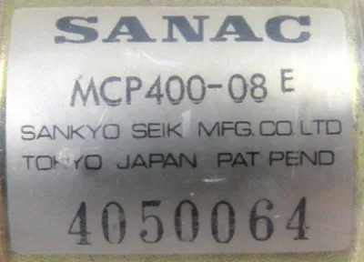 REFURBISHED SANAC MCP-400-08E CARD READER MCP40008E