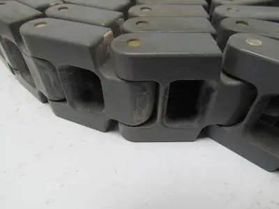 Intralox Knuckle Conveyor Chain Grey Series 3000 S Polypropylene 13 Ft Length